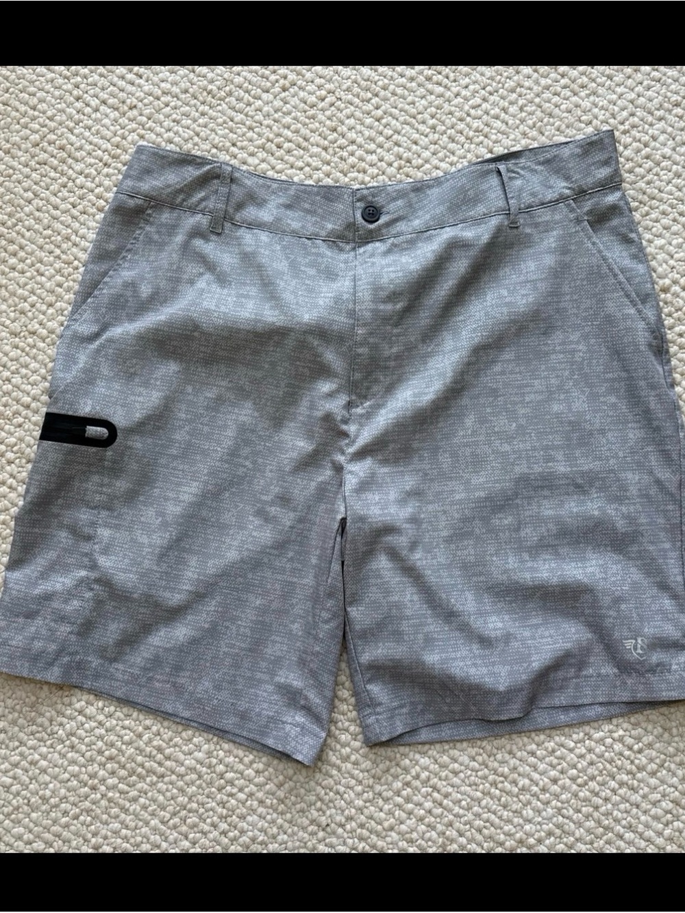 Gray Performance Shorts Men’s Shorts by Eight Bells - like new!  Size 36